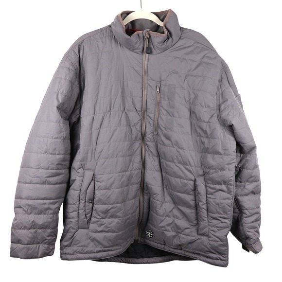 Lincoln Outfitters Other - Lincoln Outfitters Mens‎ Puffer Jacket Gray Full Zip Thinsulate Size XL Reg 3M